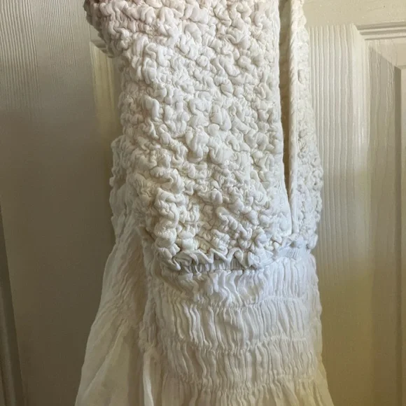 Free People Forever Favorite Mini Ivory sz L - Picture 4 of 11